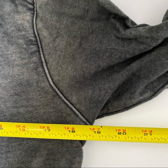 Sundry Vintage Black Zip Hoodie - Picture 11 of 16